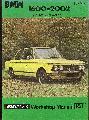 BMW 1600-2002 from 1966 - InterEurope Workshop Manual 181.